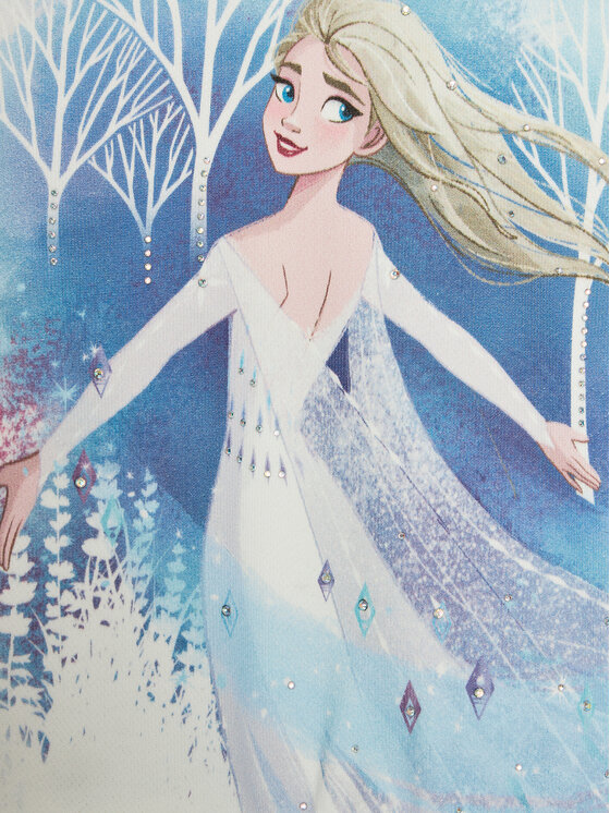 OVS OVS Kasdieninė suknelė FROZEN 1898494 Balta Regular Fit