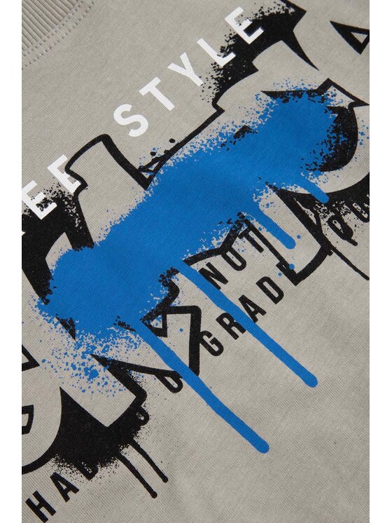 Coccodrillo Coccodrillo T-Shirt WC6143101RBJ-019 Szary Regular Fit