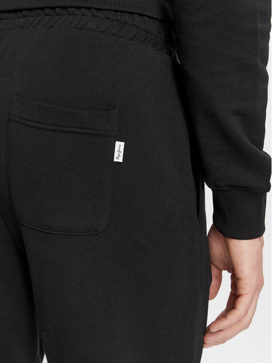 Pepe Jeans Pepe Jeans Долнище анцуг Joe Jogger PM211645 Черен Regular Fit