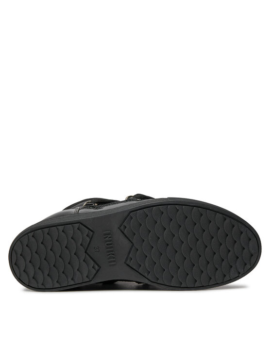 Inuikii Inuikii Μπότες Χιονιού Gloss Wedge 75203-007 Μαύρο