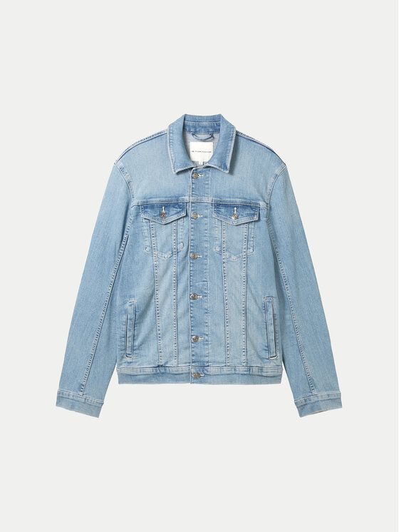 Tom Tailor Tom Tailor Kurtka jeansowa 1040165 Niebieski Regular Fit