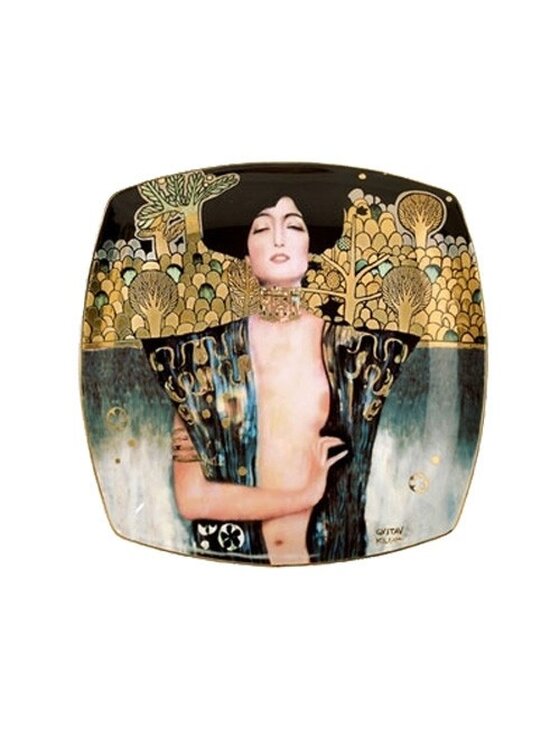 Goebel Goebel Talerz G. Klimt - Judith I Kolorowy