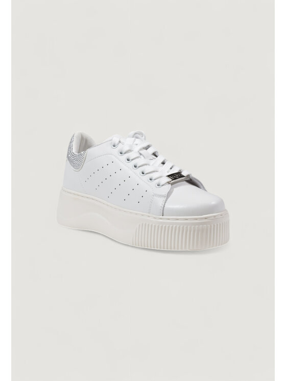 Cult Cult Sneakers PERRY 3162 LOW W LEAT/SUEDE HOT FIX Bianco