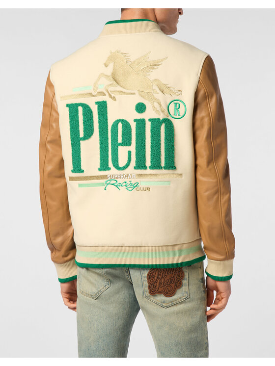 PHILIPP PLEIN PHILIPP PLEIN Bundy bomber 24141 Béžová Regular Fit