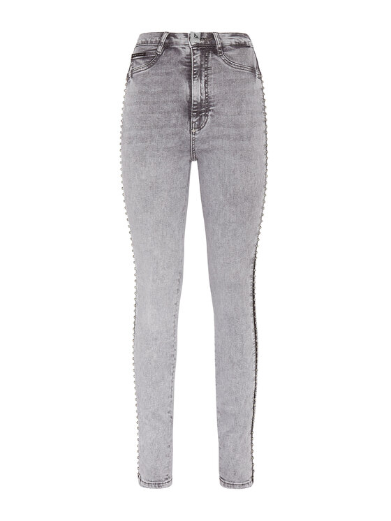 PHILIPP PLEIN PHILIPP PLEIN Jeansy 2717 Szary Slim Fit