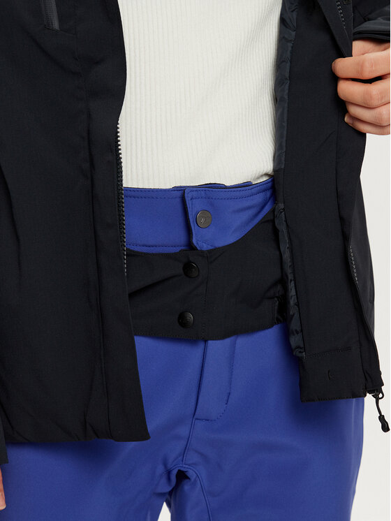 4F 4F Лижна куртка 4FWAW24TTJAF593 Чорний Regular Fit