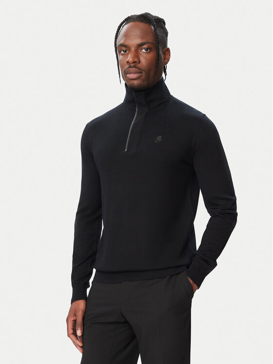 KARL LAGERFELD KARL LAGERFELD Džemper 655005 564399 Crna Regular Fit