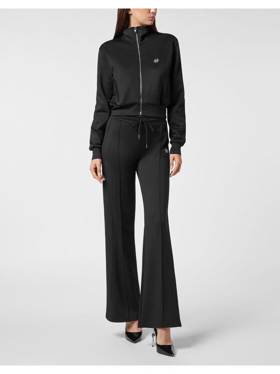 PHILIPP PLEIN PHILIPP PLEIN Bluza 26319 Czarny Jogger Fit