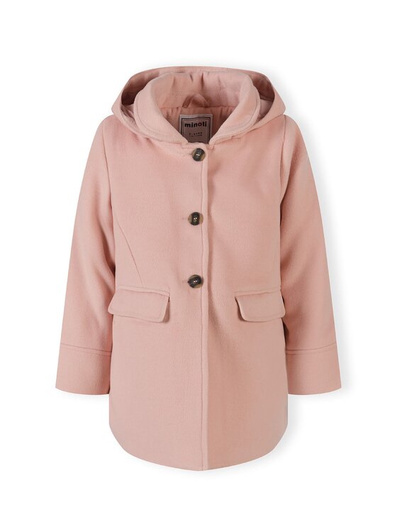 MINOTI MINOTI Kurtka zimowa 20coat17 Różowy Regular Fit