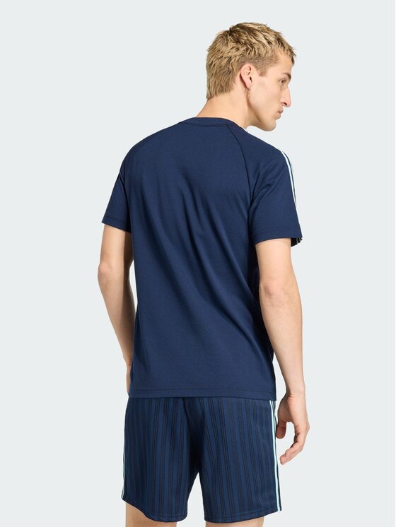 adidas adidas Koszulka techniczna 161699 Niebieski jasny Slim Fit