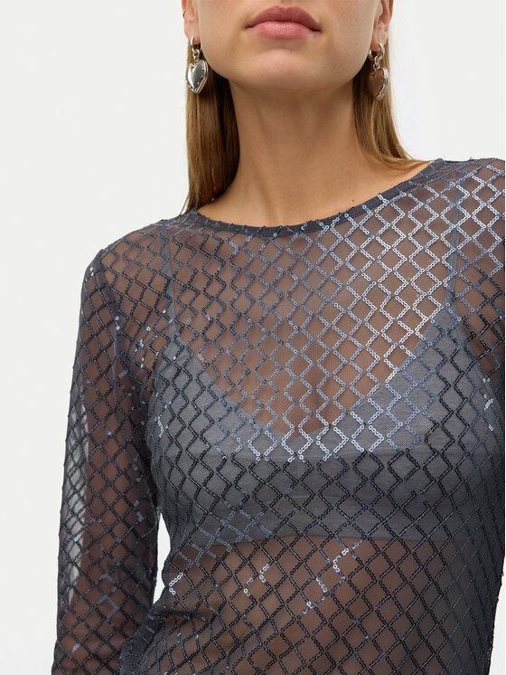 Vero Moda Vero Moda Bluza Safina 10317016 Siva Regular Fit