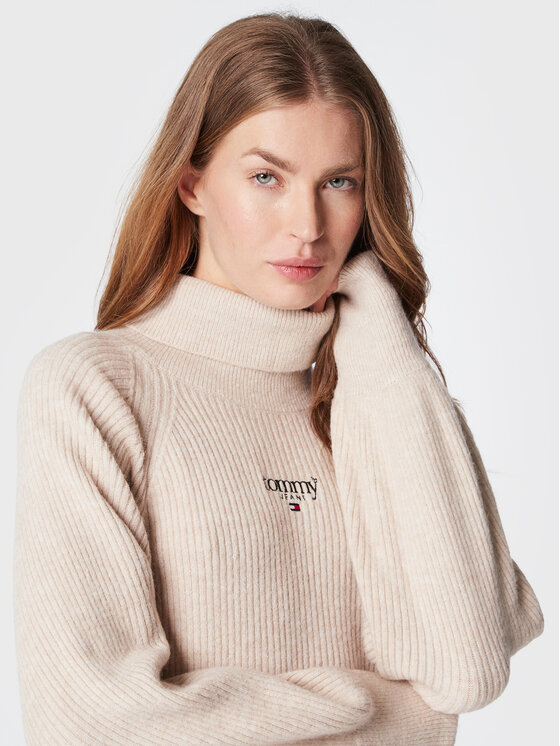 Tommy Jeans Tommy Jeans Поло Lofty DW0DW14257 Бежов Relaxed Fit