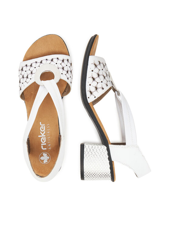 Rieker Rieker Sandali 64677-80 Bela