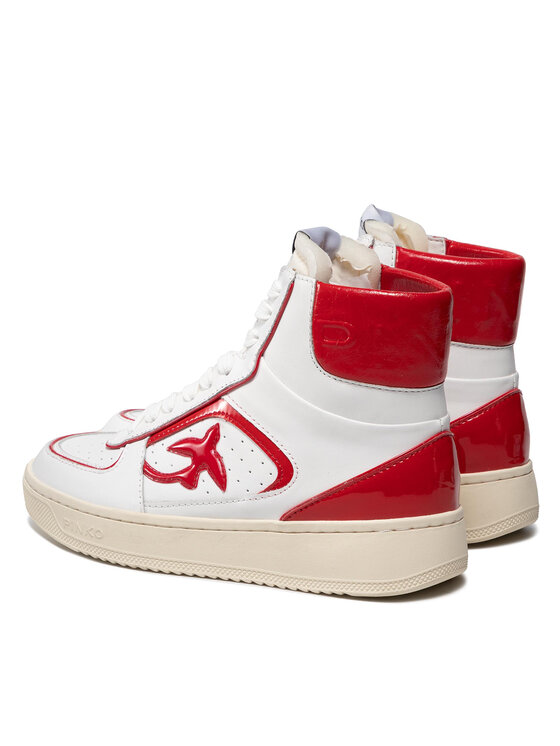 PINKO Pinko Αθλητικά Harlow Basket High AI 21-22 BLKS1 1H20YR Y7L9 Λευκό