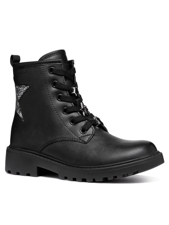 Geox Geox Μπότες Jr Casey J9420G 054EW C9244 M Μαύρο