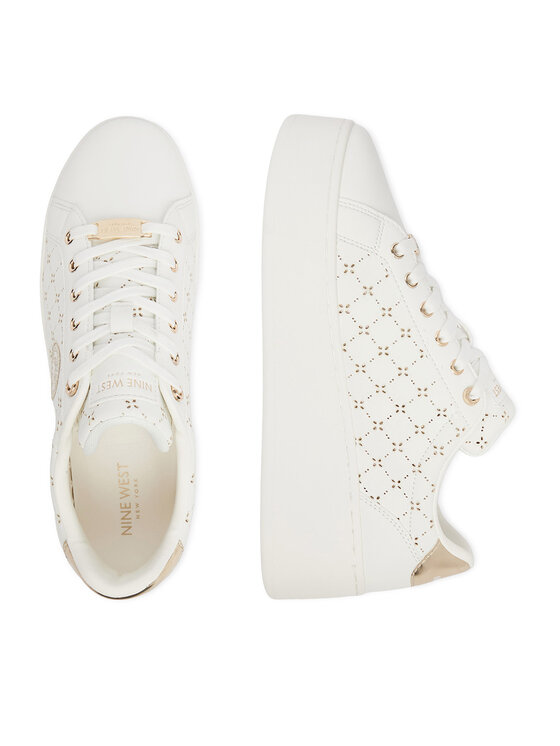 Nine West Nine West Sneakersy EO-SS26-3C601 Biały