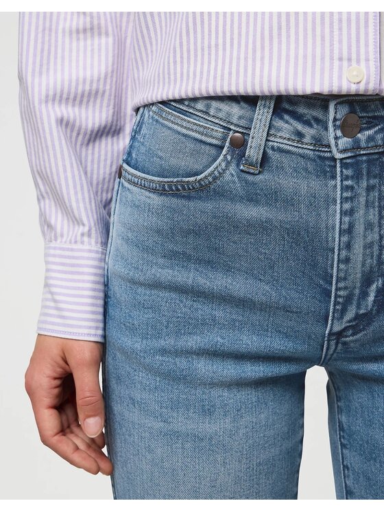 Wrangler Wrangler Jeansy Straight 658 Niebieski Straight Fit