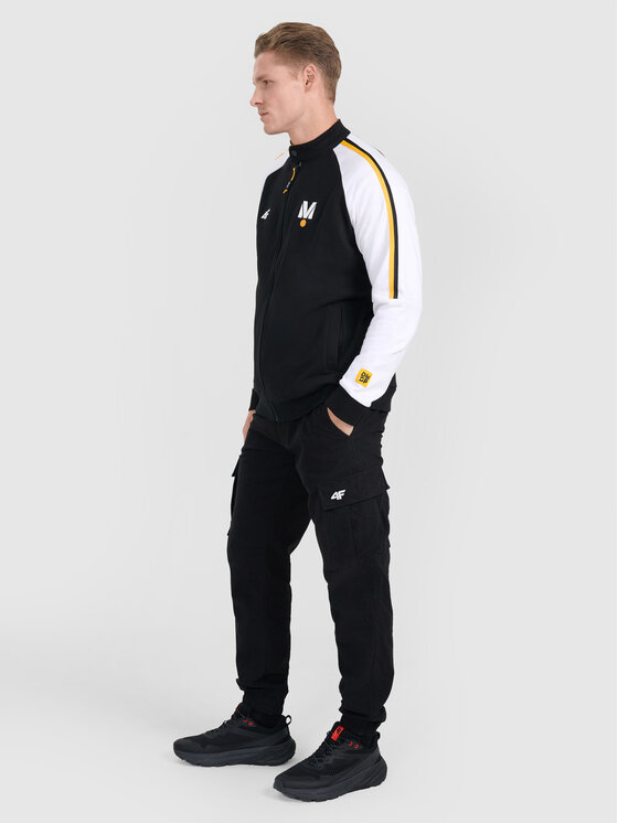 4F 4F Bluza TEAMWEAR Czarny Regular Fit