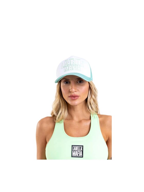 LaBellaMafia LaBellaMafia Czapka z daszkiem HAT GREEN Zielony