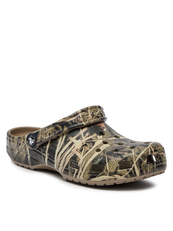Crocs crocs Шльопанці Classic Realtree 12132 Зелений