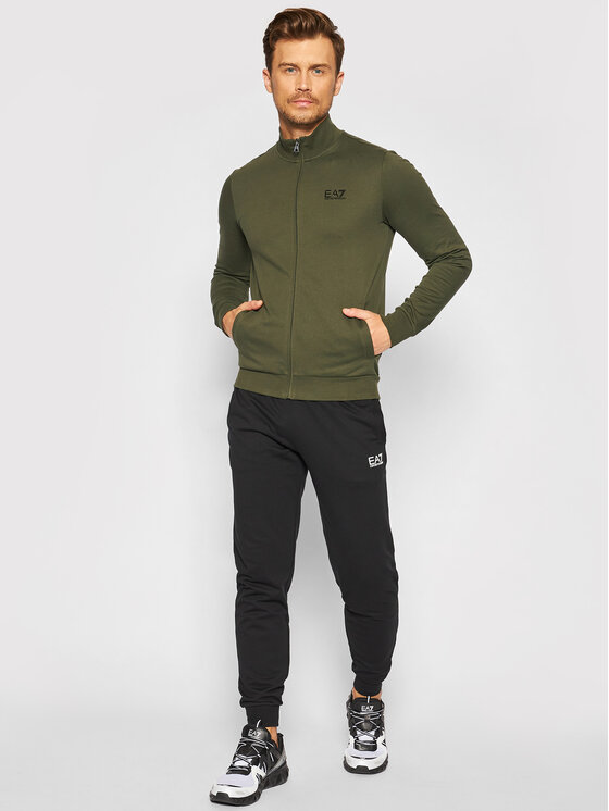 armani tracksuit khaki