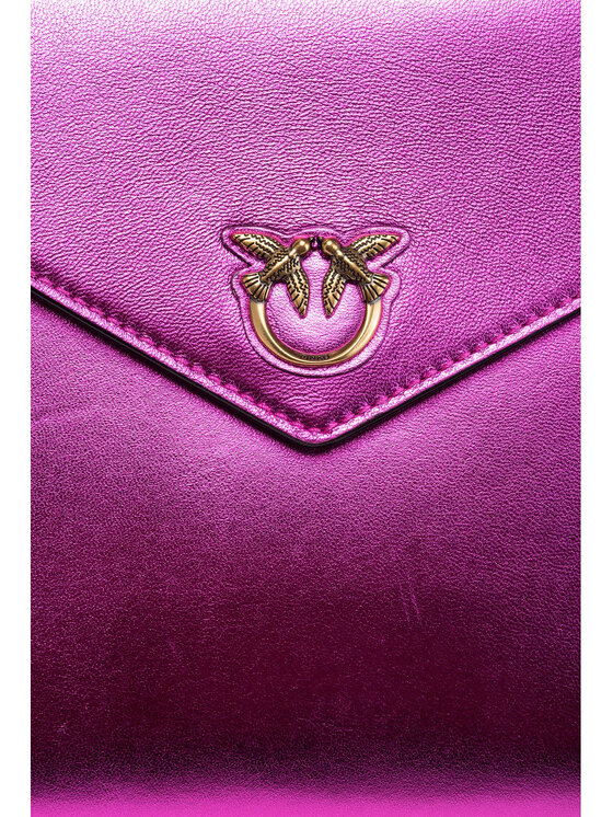 PINKO PINKO Kopertówka PINKO Pochette Donna Flat purse 100191-A0F8 N17Q Rosa Złoty