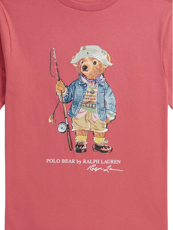 Polo Ralph Lauren Polo Ralph Lauren T-Shirt 323B18890003 Czerwony jasny Regular Fit