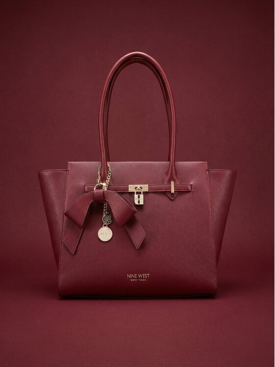 Nine West Nine West Geantă CEO-Chelsea-Charm-III-LX10186 Vișiniu