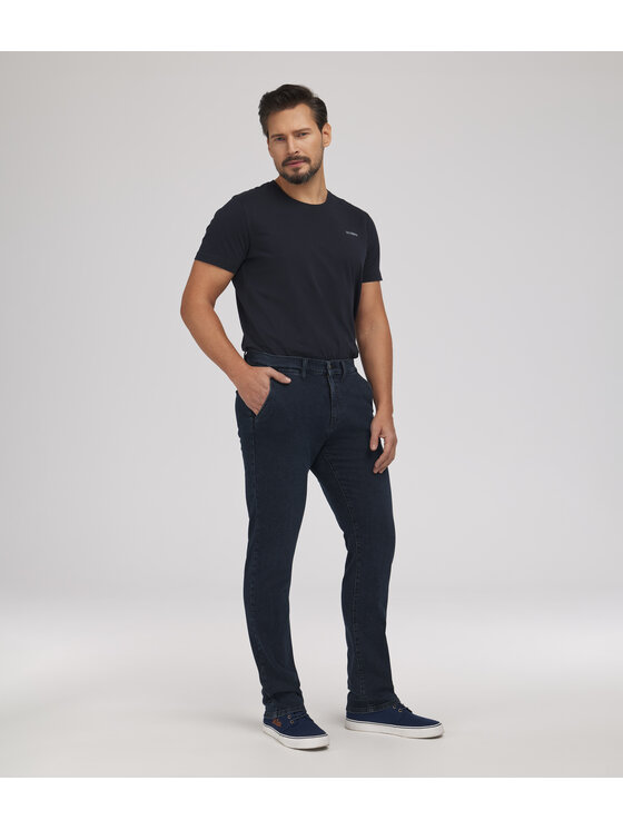 Lee Cooper Lee Cooper Jeansy JEANS M LUKAS 2210 DARK USED Niebieski Straight Fit