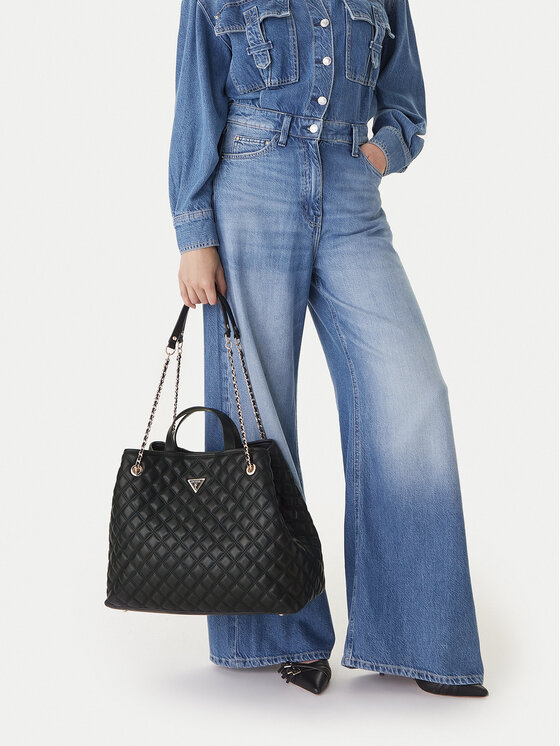Guess Guess Torebka Giully II HWQG96 73290 Czarny