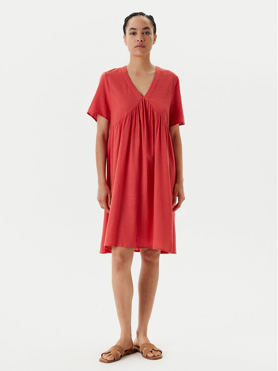 United Colors Of Benetton United Colors Of Benetton Nyári ruha 4PQNDV0BS Piros Relaxed Fit