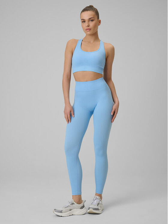 4F 4F Legginsy MULTI ACTIVE Niebieski Slim Fit