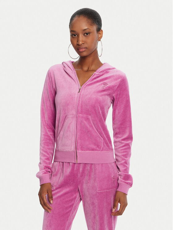 Juicy Couture Juicy Couture Bluză Robyn JCSEBJ007G Roz Slim Fit
