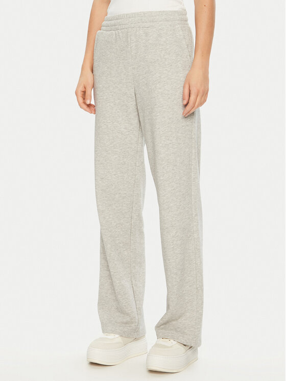 JJXX JJXX Teplákové kalhoty Alfa 12226250 Šedá Wide Leg