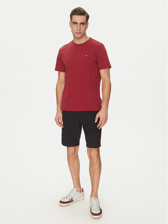 Napapijri Napapijri Šortky z materiálu Nakuru 6 NP0A4HRV Černá Regular Fit