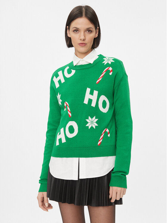 Vero Moda Vero Moda Πουλόβερ 10292667 Πράσινο Regular Fit