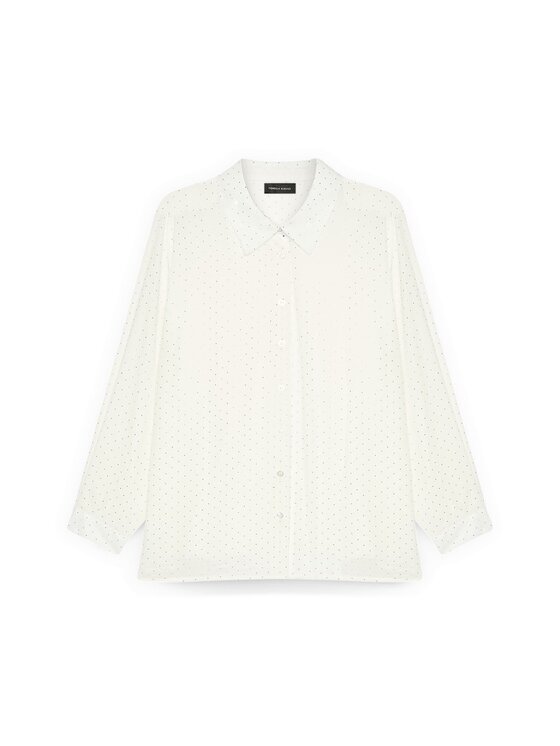 Fiorella Rubino Fiorella Rubino Camicia 5011T001409N011 Bianco Regular Fit