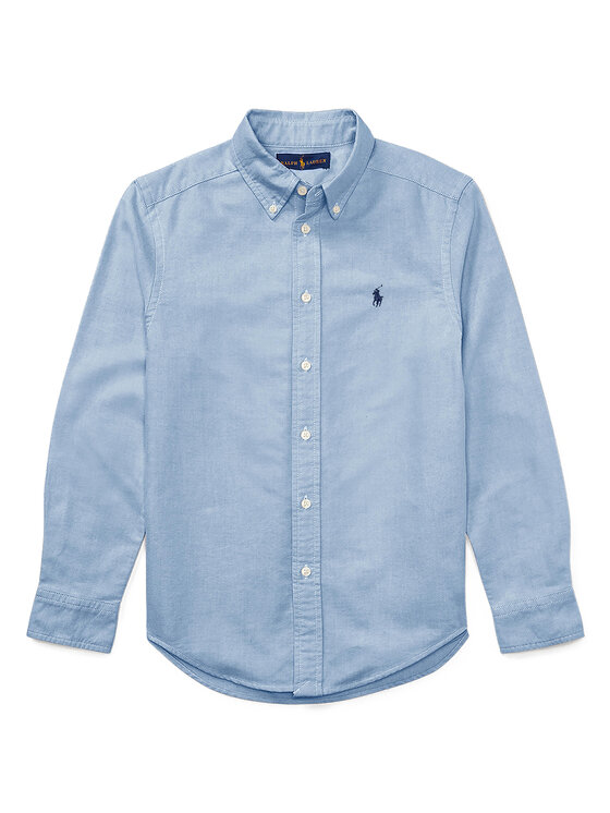 Polo Ralph Lauren Polo Ralph Lauren Риза 323819238002 Светлосиньо Slim Fit