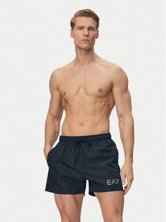 EA7 Emporio Armani EA7 Emporio Armani Плувни шорти 7M002000 AF13049 MC004 Черен Regular Fit