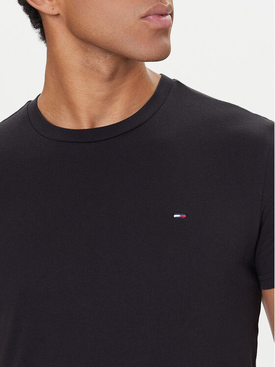 Tommy Jeans Tommy Jeans T-särkide komplekt DM0DM20687 Must Slim Fit