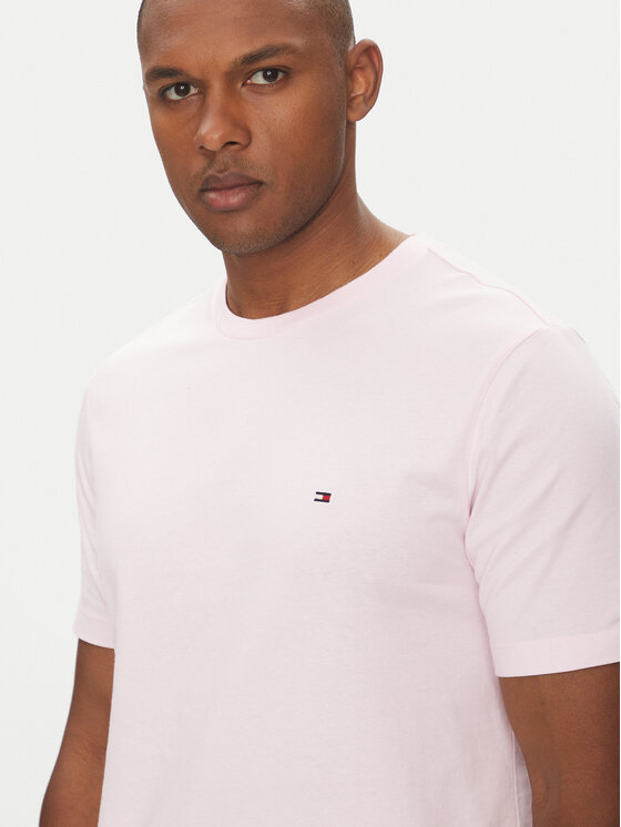 Tommy Hilfiger Tommy Hilfiger Тишърт Ess Seasonal MW0MW39995 Розов Regular Fit