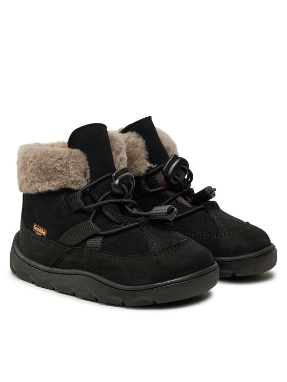 Froddo Froddo Gležnjače Zeru Tex Cosy Barefoot G3110258-5 M Crna