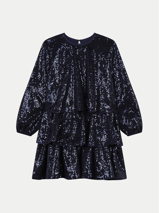 Billieblush Billieblush Hétköznapi ruha U20646 Sötétkék Regular Fit