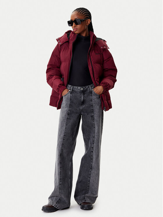 Karl Lagerfeld Jeans Karl Lagerfeld Jeans Ziemas jaka A3W15023 Bordo Regular Fit