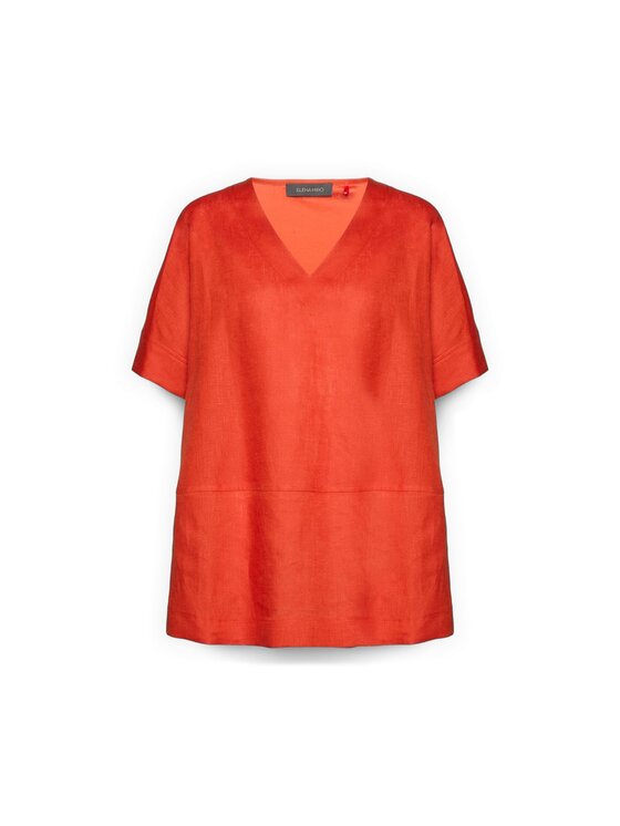 Elena Mirò Elena Mirò T-Shirt G060Z000714N027 Pomarańczowy Regular Fit