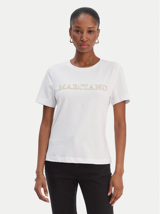 Marciano Guess Marciano Guess Póló 6RGI04 6008A Fehér Regular Fit
