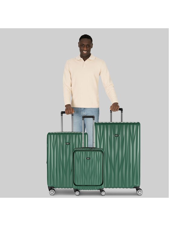 Bric's Bric's Komplet walizek 322188 Zielony