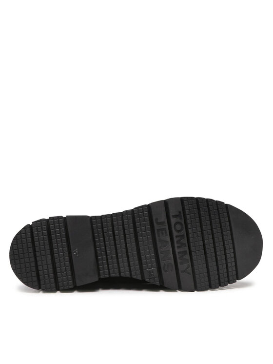Tommy Jeans Tommy Jeans Trapery Lace Up Wmns Boot EN0EN01992 Czarny