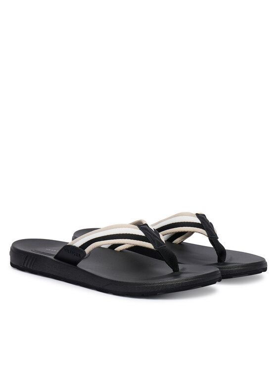 Tommy Hilfiger Tommy Hilfiger Čības uz pirksta FM0FM05803 Melns