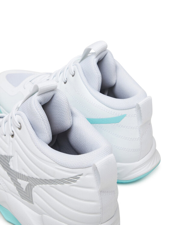 Mizuno Mizuno Παπούτσια Σάλας Wave Momentum Pro Mid V1GC2545 Λευκό